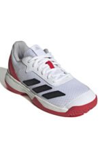 adidas JI2448-Courtflash K Beyaz Erkek Çocuk Tenis Ayakkabısı - Görsel 3