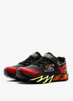 Skechers Siyah Erkek Çocuk Yürüyüş Ayakkabısı 400138L BKRD-FLEX - GLOW BOLT - Görsel 3