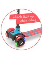 Scotti Glow - 3 Tekerlekli Işıklı Scooter - Kırmızı - Görsel 2