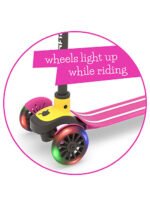 Scotti Glow - 3 Tekerlekli Işıklı Scooter - Pembe - Görsel 3