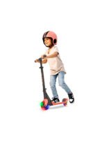 Flexxi Glow - Işıklı Katlanabilir 2 Tekerlekli Scooter - Flamingo - Görsel 2